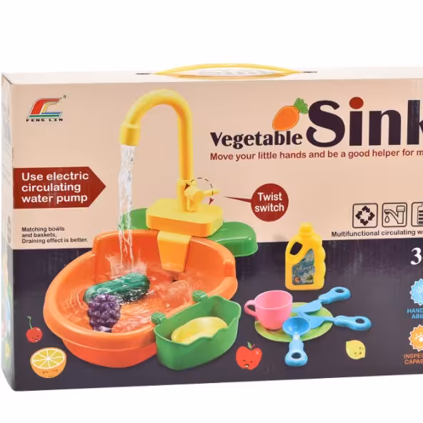 سینک ظرفشویی 14 قطعه باتری خور وارداتی در سه رنگ کیفیت فوق العاده