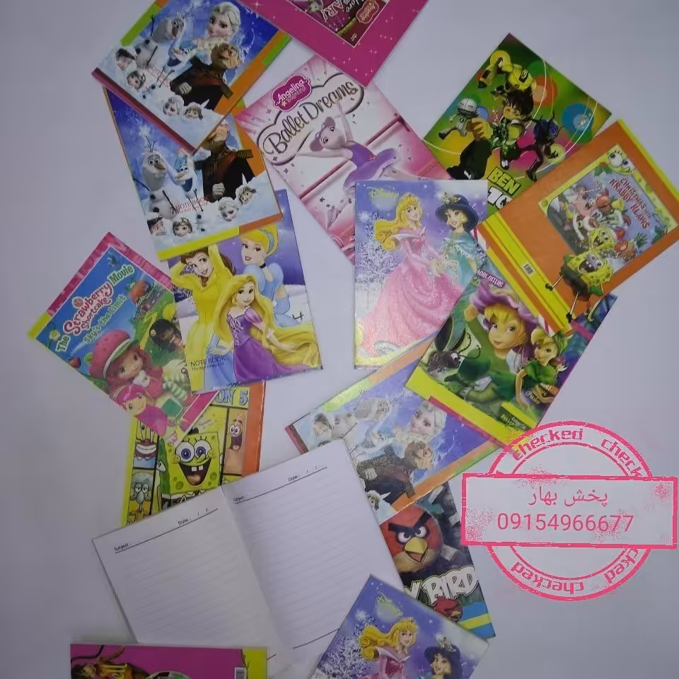 دفترچه یادداشت ته چسب فانتزی