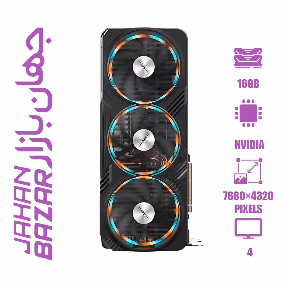 کارت گرافیک GeForce RTX 4080 GAMING OC ظرفیت 16 گیگابایت