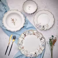 سرویس غذا خوری چینی برند پاچی ترکیه  جنس چینی درجه یک عالی