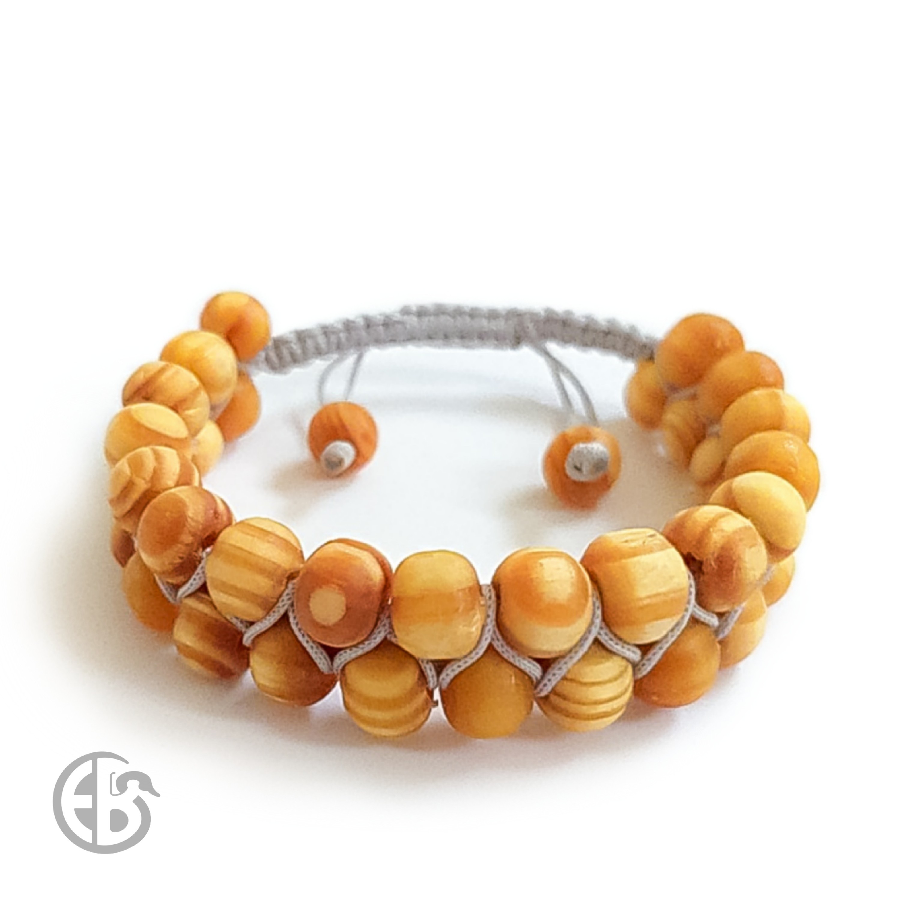 دستبند دستساز  چوبی اسپرت وزن 8g  کد 03