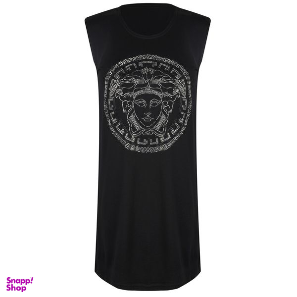 سارافون زنانه مدل 256006102 نگین دوزی رنگ مشکی