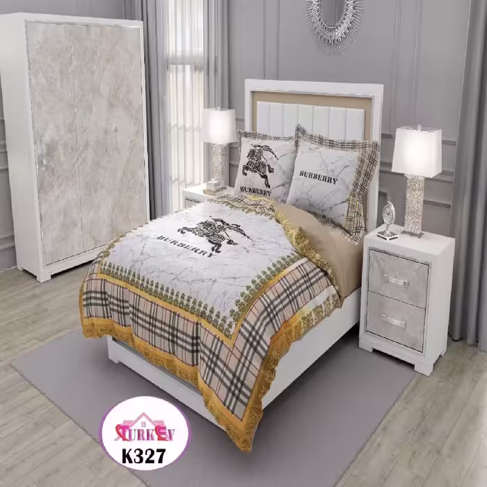 سرویس روتختی ترک إو turkev کد K-327 دونفره 6 تکه