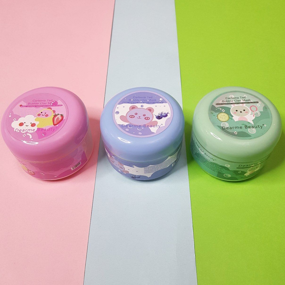 ماسک حبابی میوه ای