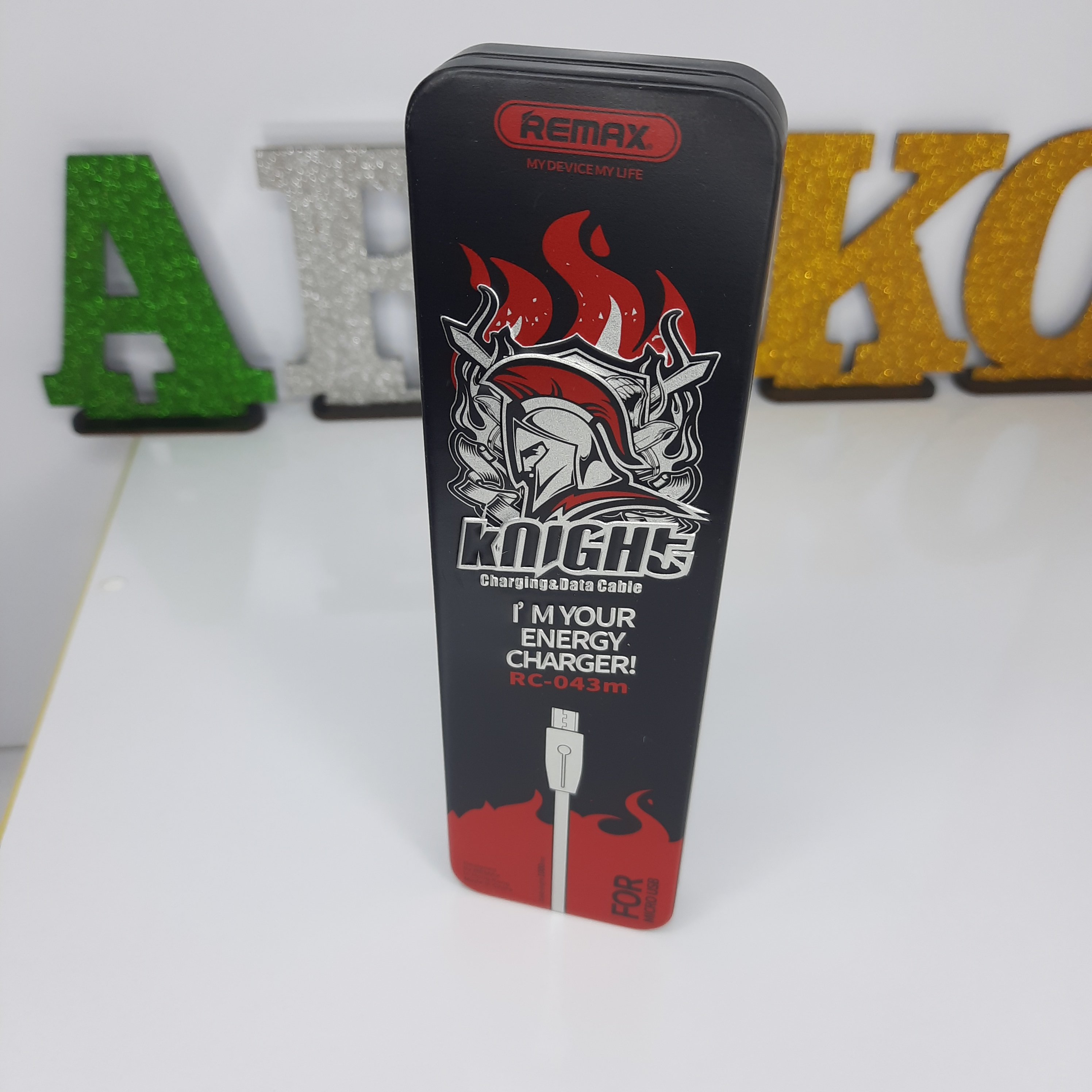 کابل شارژ میکرو برند ریمکس فست شارژ ، پک فلزی ، یک متری