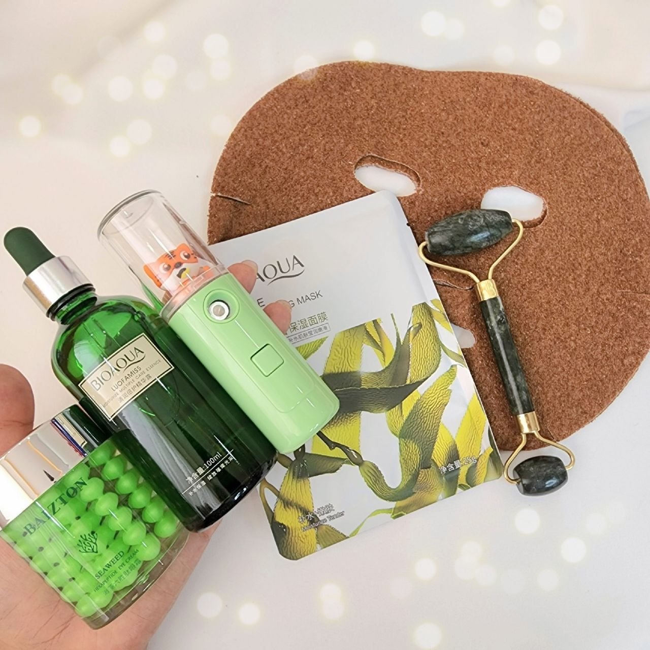 پک مراقبت پوستی جلبک