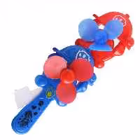 پنکه دستی طرح سگ های نگهبان در دو رنگ جذاب