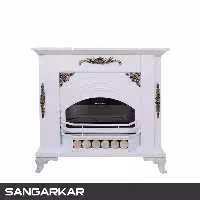 بخاری گازی سنگرکار 28000 مدل آگاتا سفید