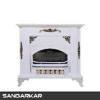 بخاری گازی سنگرکار 28000 مدل آگاتا سفید