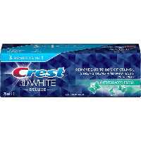خمیردندان کرست سفید کننده ضد لک Crest 3D White Deluxe حجم 75 میل