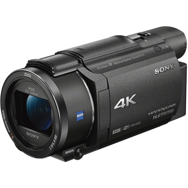 دوربین فیلمبرداری سونی مدل Sony FDR-AX53 4K Ultra HD Handycam Camcorder