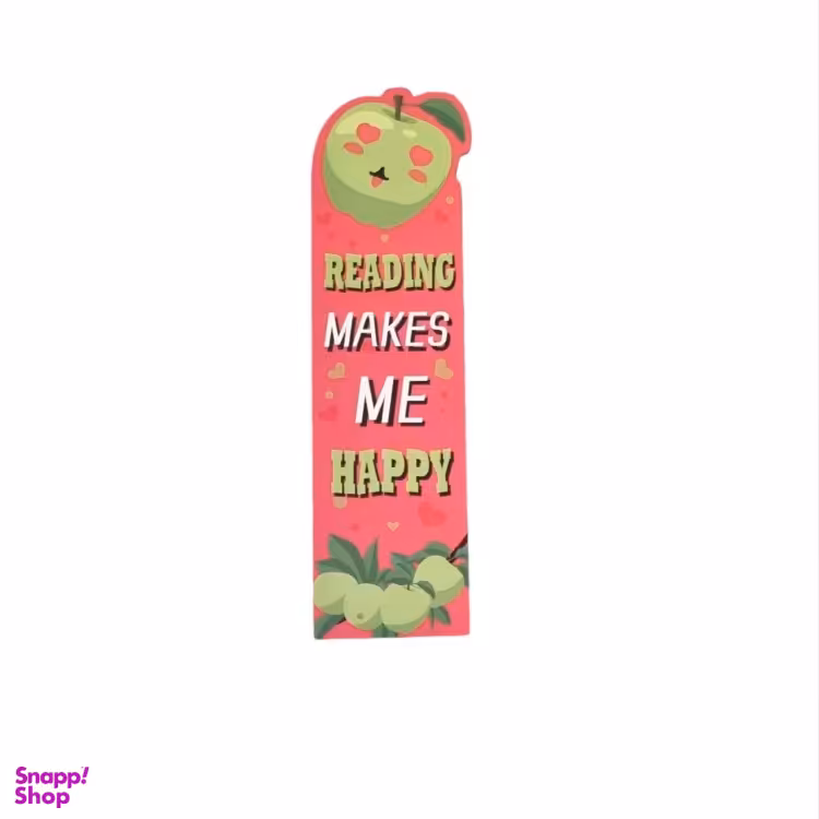 نشانگر کتاب معطر مقوایی مدل رایحه سیب کد 1266