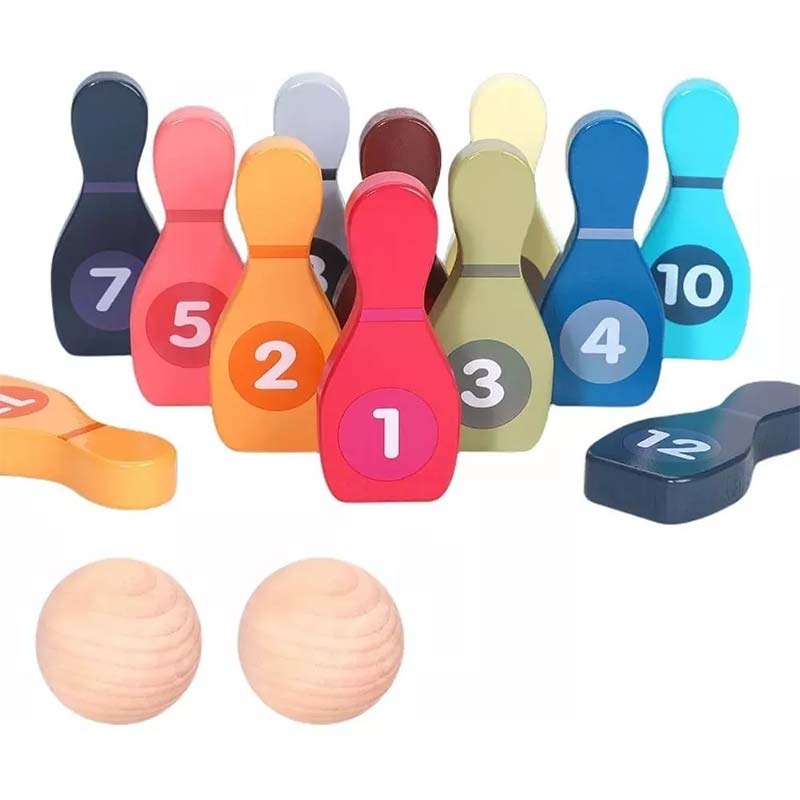 اسباب بازی بولینگ چوبی کد JHTOY625
