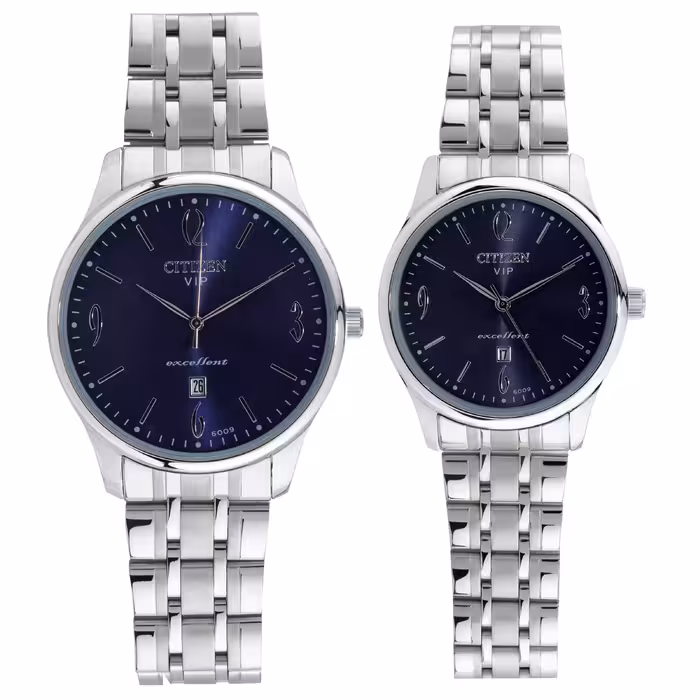 ست ساعت مچی عقربه ای زنانه و مردانه- سیتی زن -مدل WS-44