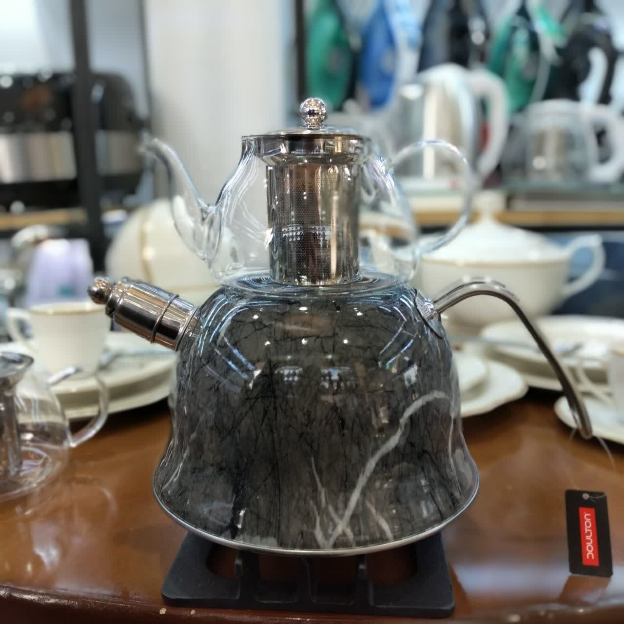 کتری قوری  دالتون طرح سنگ ماربل 1844 