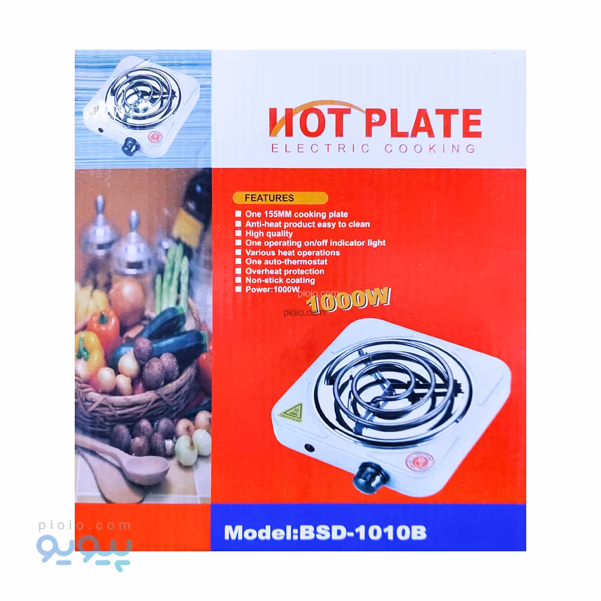 اجاق مسافرتی برقی مدل BSD-1010B تک و عمده