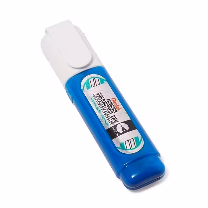 لاک غلط گیر قلمی پنتل pentel مدل ZL_31W حجم 12ml