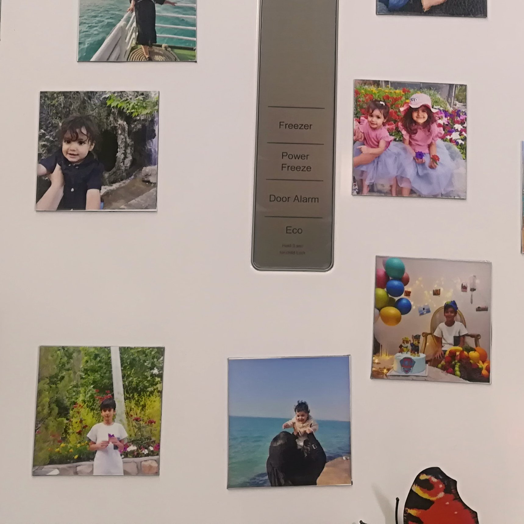 پک7 تایی مگنت با چاپ عکس و طرح دلخواه سایز 6در 6 با قابلیت اهنربایی