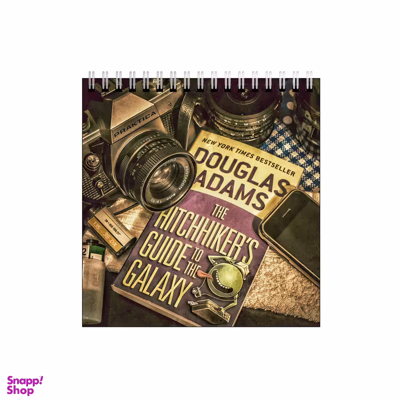 دفتر طراحی ۶۰ برگ مدل دوربین و عکاسی کد 3345512