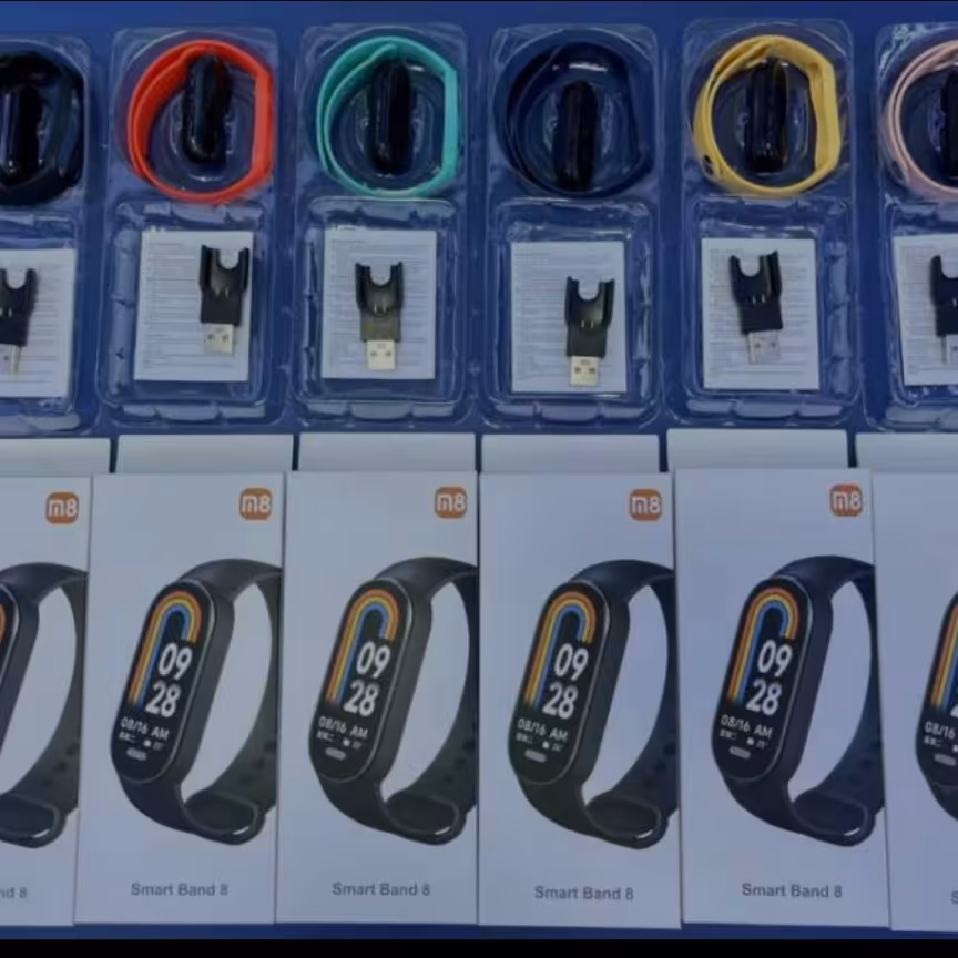 ساعت    هوشمند    Miمدل شیاومی سری8دارای   امکانات مختلف