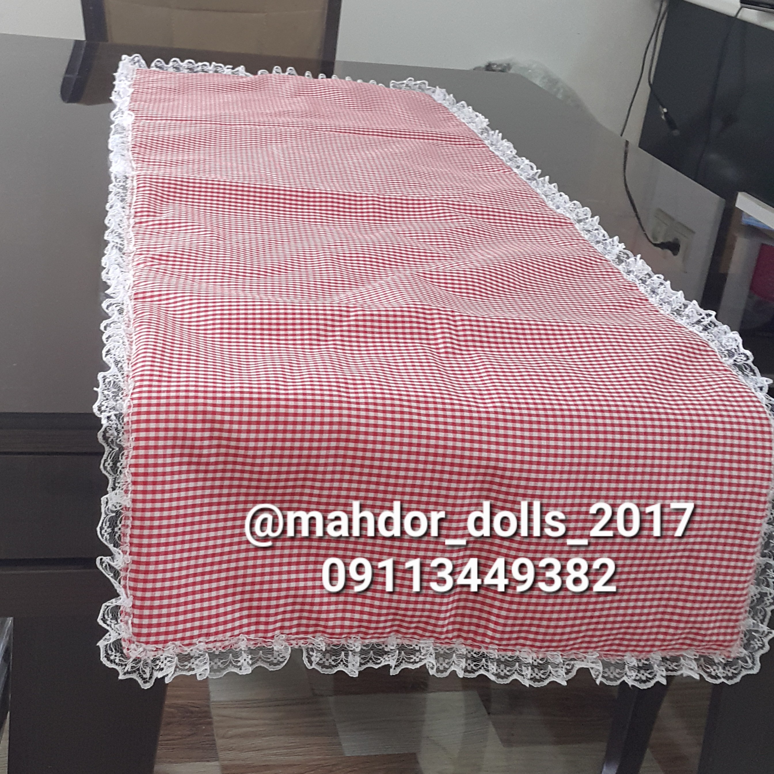 رانر  چهارخونه قرمز 