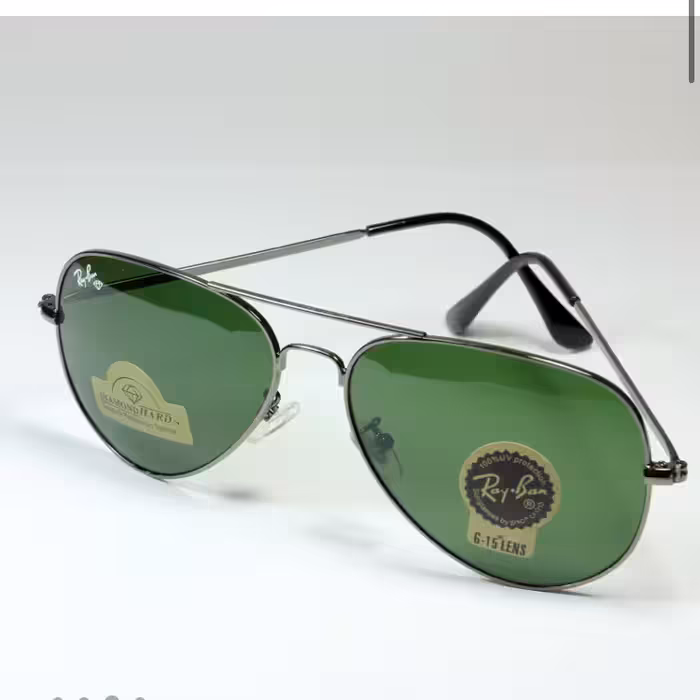 فریم عینک آفتابی خلبانب گرد ریبن RB4