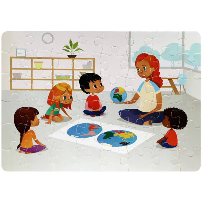 پازل 48 تکه طرح جغرافیا پیرامون