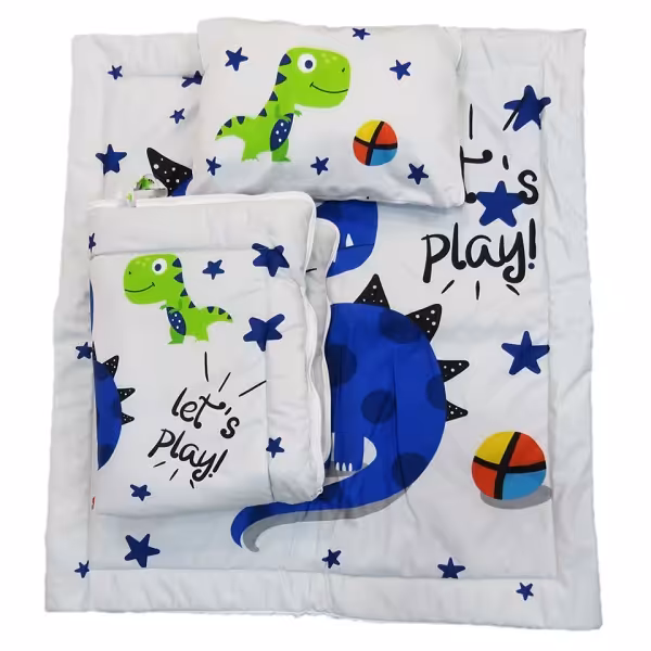 ست خواب مسافرتی نوزادی طرح دایناسور