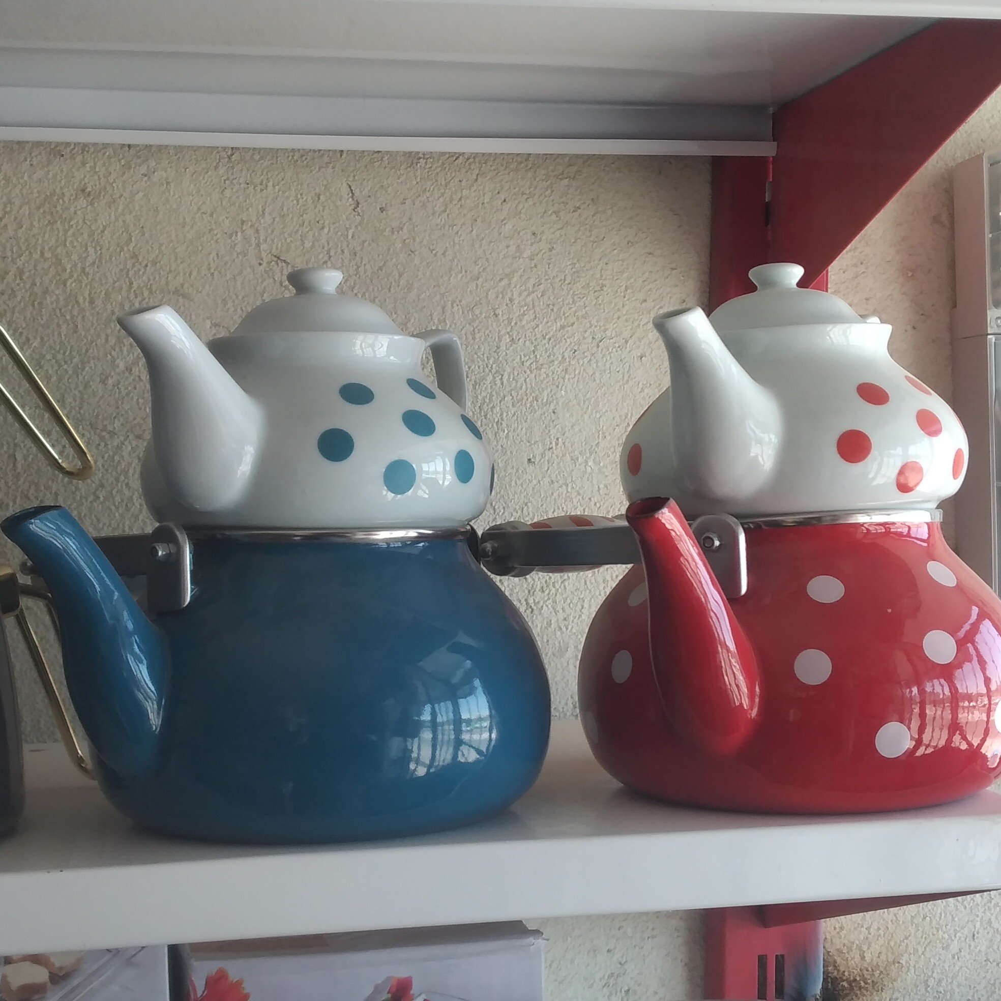 کتری قوری خالدار