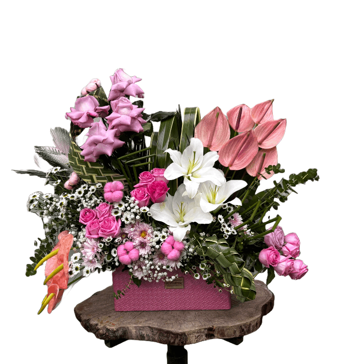 باکس گل طبیعی کد 28