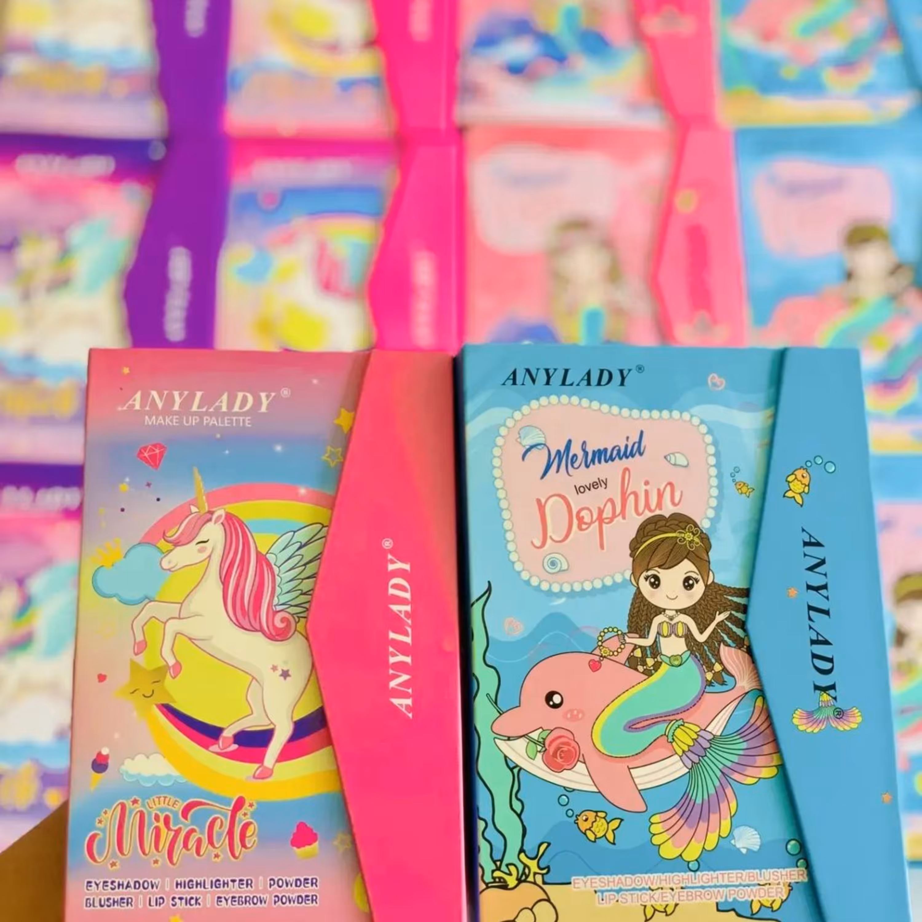 پالت سایه و رژلب ANYLADY