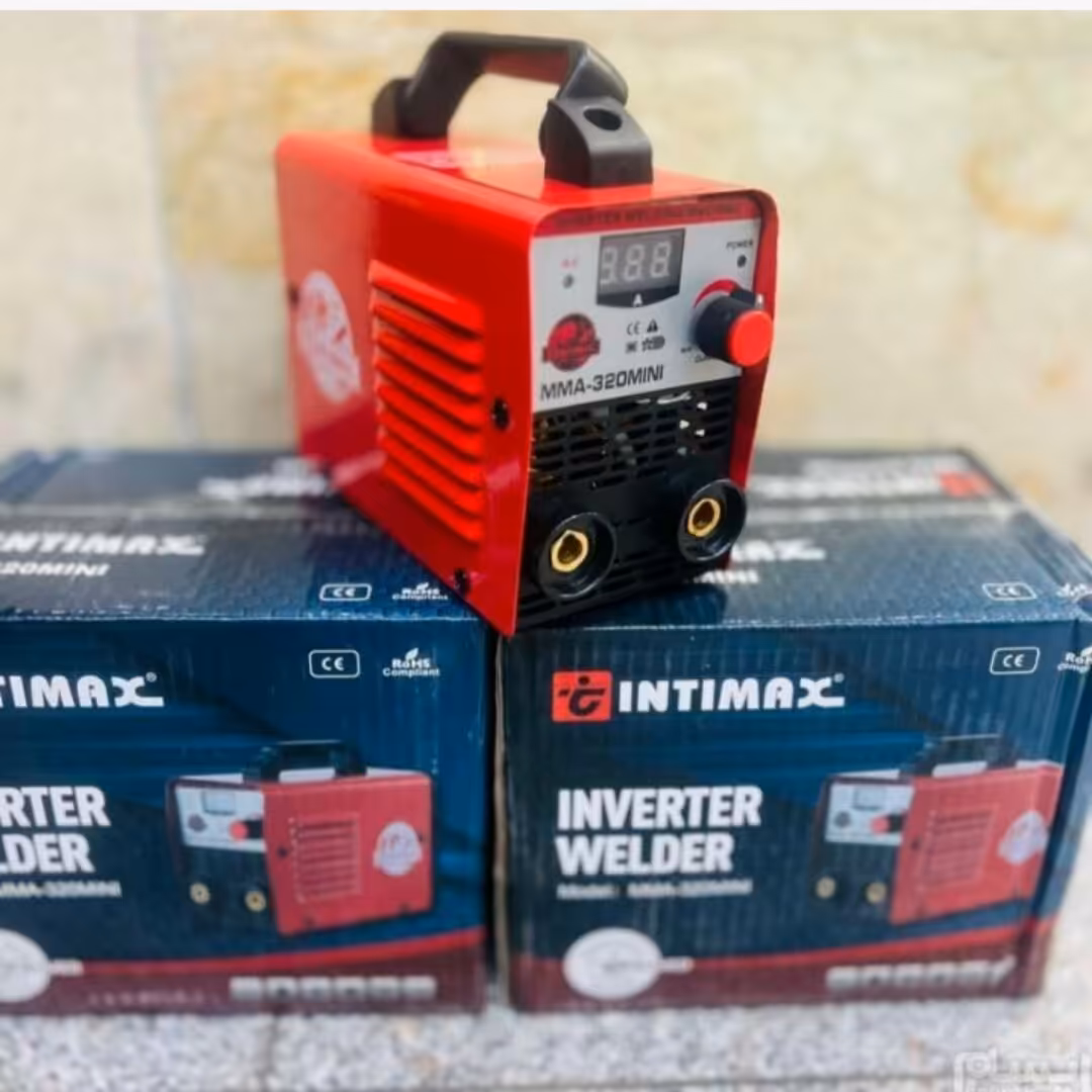 اینورتر جوشکاری  اینتیمکس 320 آمپر مینی همراه لوازم  انبر و کابل و ماسک 