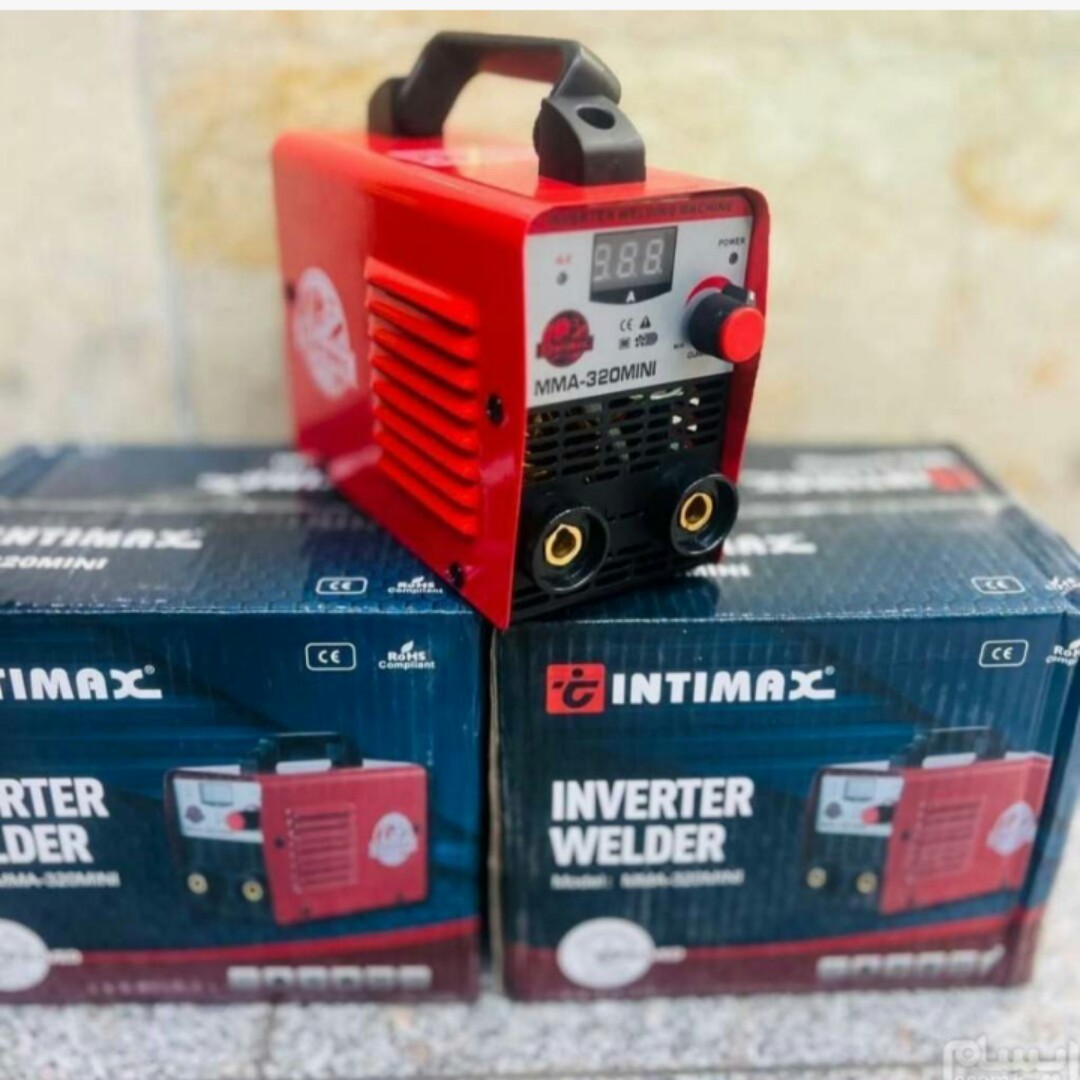 اینورتر جوشکاری  اینتیمکس 320 آمپر مینی همراه لوازم  انبر و کابل و ماسک 