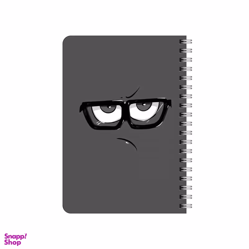 دفترچه یادداشت بامبیلیپ مدل چوبی طرح چهره بد خلق کد 0247929