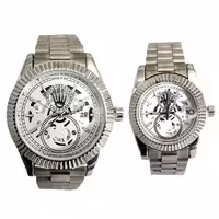 ست ساعت مچی عقربه ای رولکس مدل موتور باز