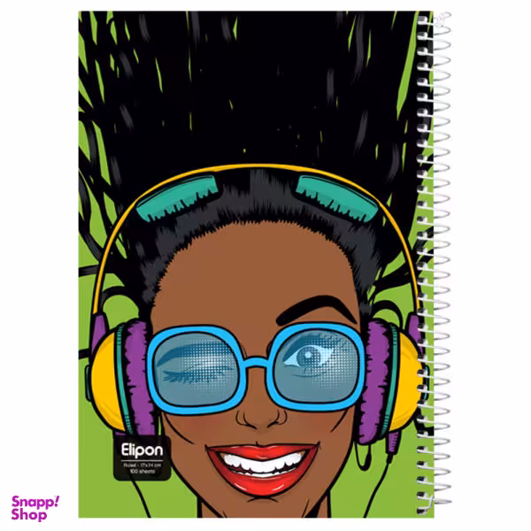 دفتر مشق 100 برگ الیپون کد 2421289