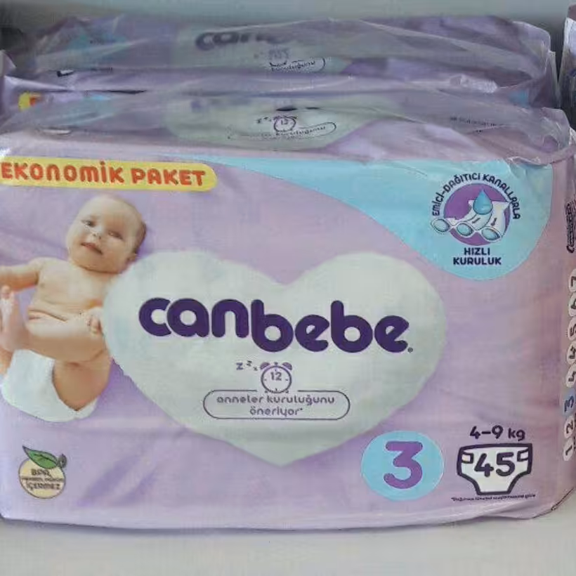 پوشک بچه خارجی جان به به ترکیه سایز 3