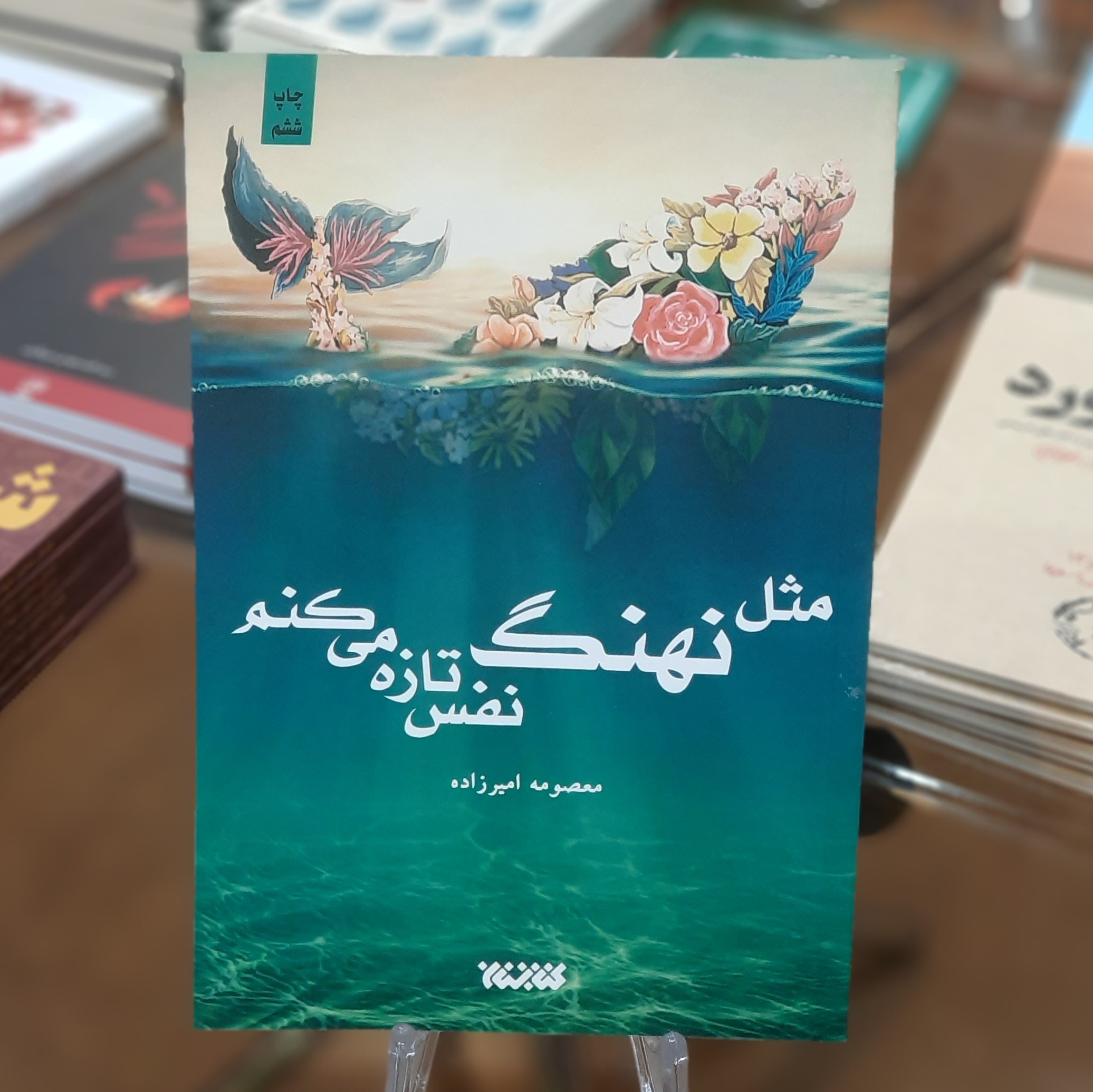 کتاب مثل نهنگ نفس تازه می کنم اثر معصومه میرزاده