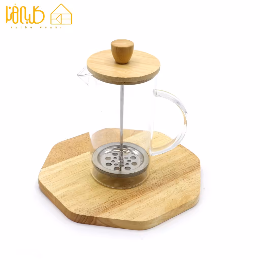 فرنچ پرس درب بامبو 327
