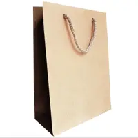 پاکت کرافت (ساک دستی) 125 گرم به ابعاد 25 در 17 در 7 سانت مجموعه پنجاه عددی