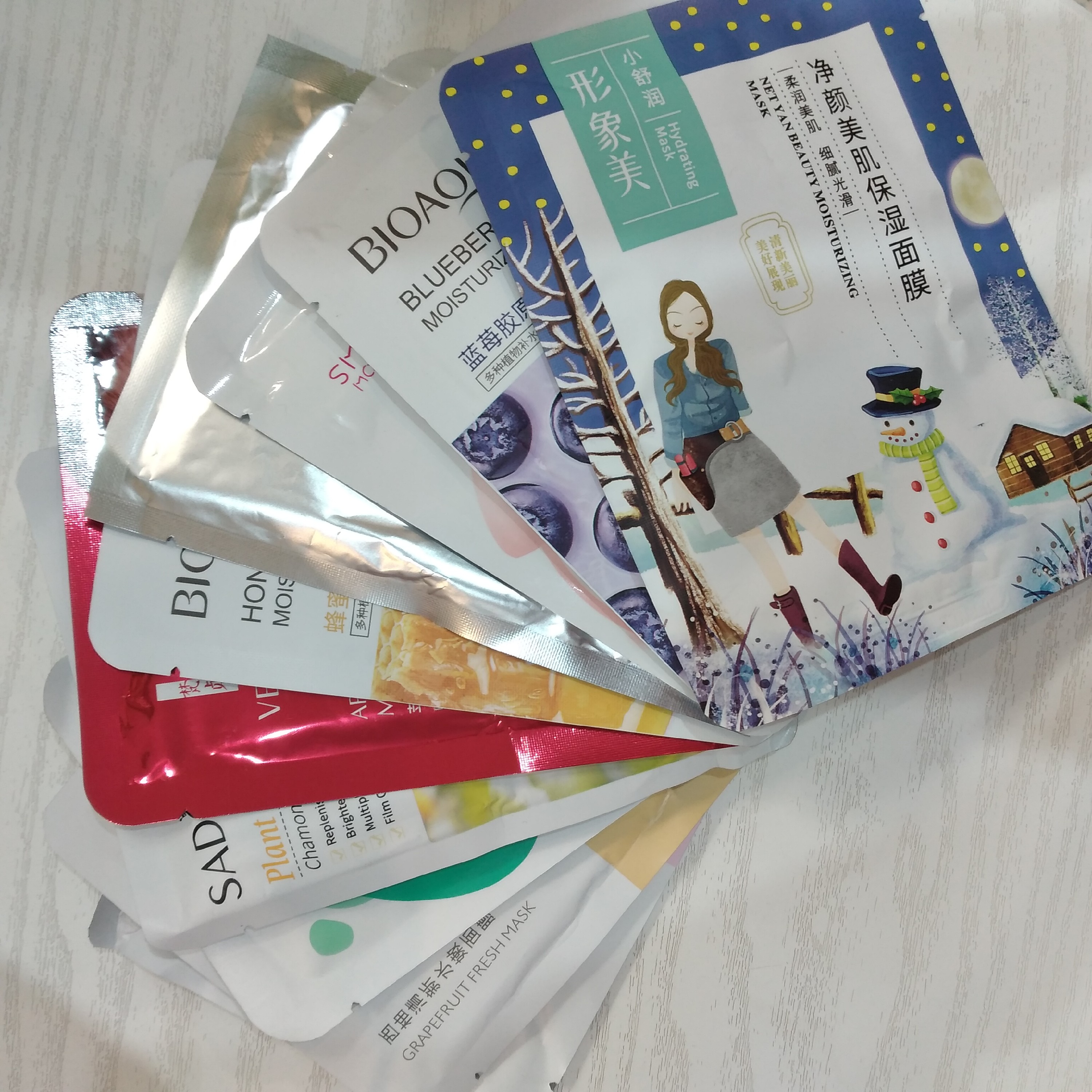 پک 5 عددی ماسک ورقه ای صورت، 25 گرمی، با آبرسانی فوق العاده 