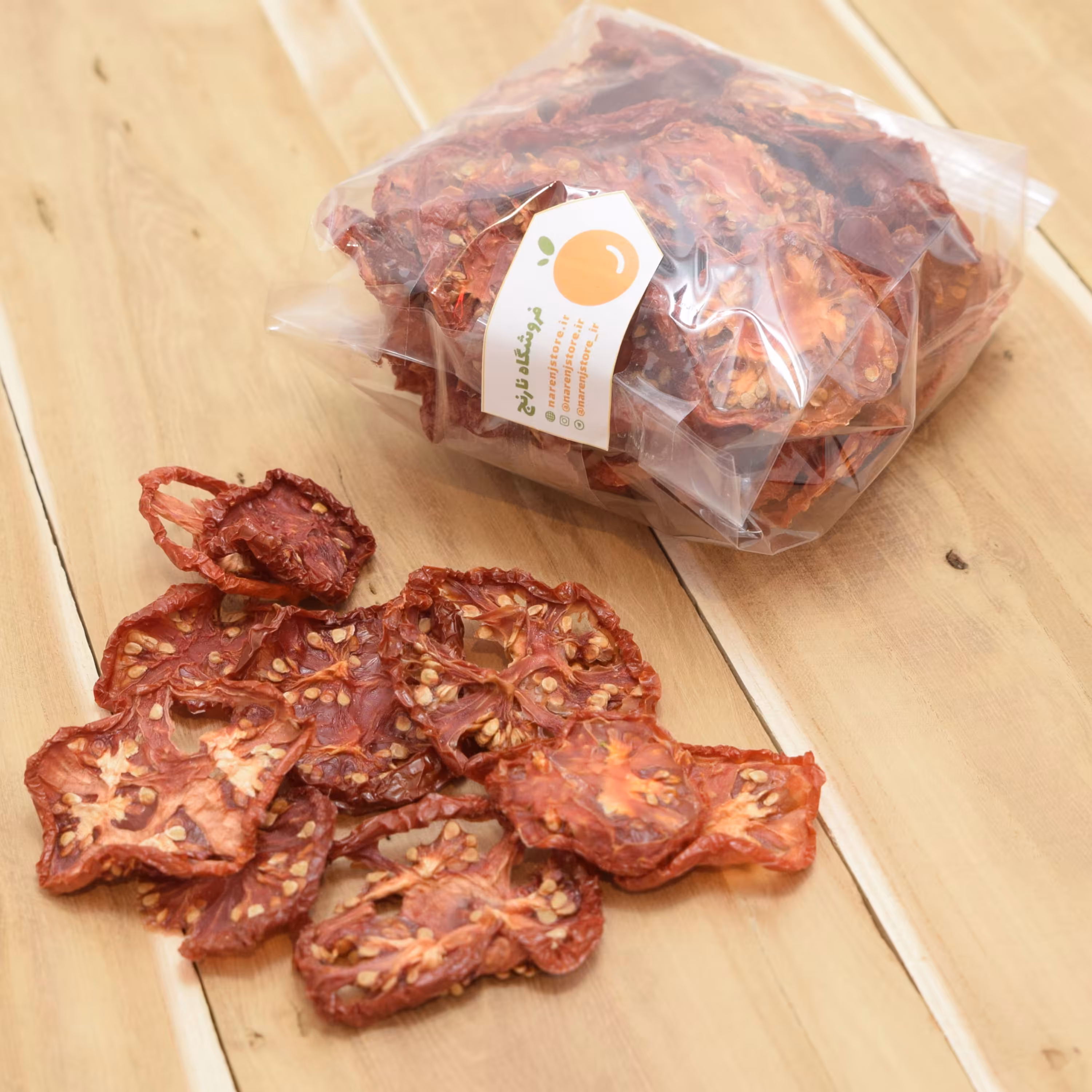 گوجه خشک اسلایسی (100 گرمی)