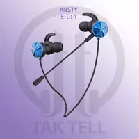 هندزفری با سیم مدل Ansty E-014 گیمینگ میکرفن دار