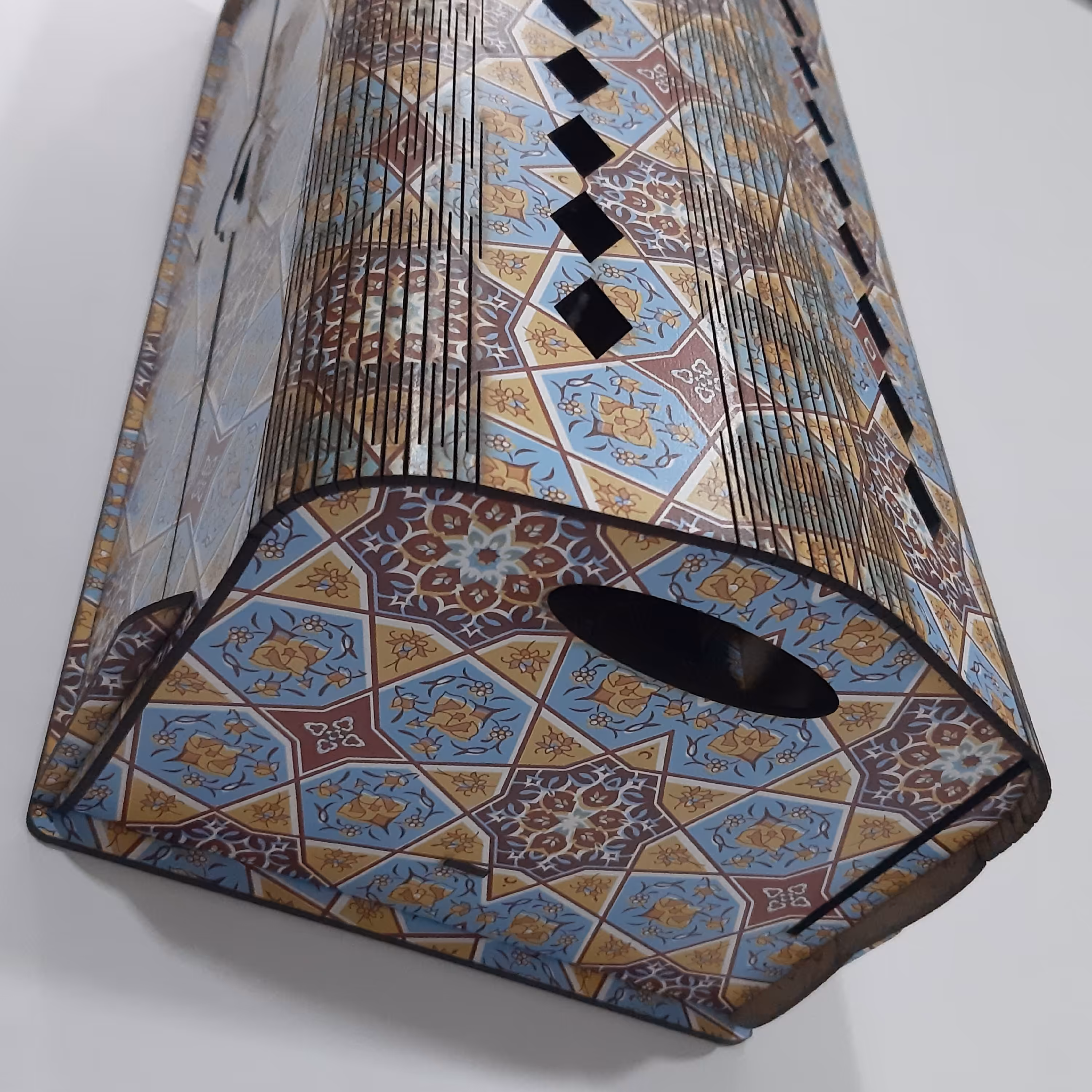 جعبه کادویی جعبه چای و دمنوش با طرح و نقش زیبا و سبک و درب زیبا و خلاقانه