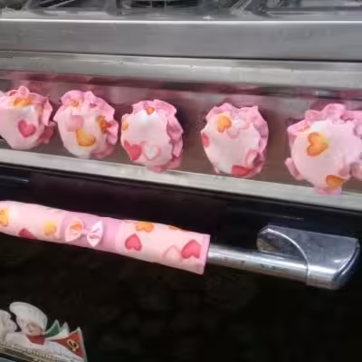 ست دستگیره فر پیچک گاز پنج عدد آماده ارسال سرویس آشپزخانه گاز سرویس