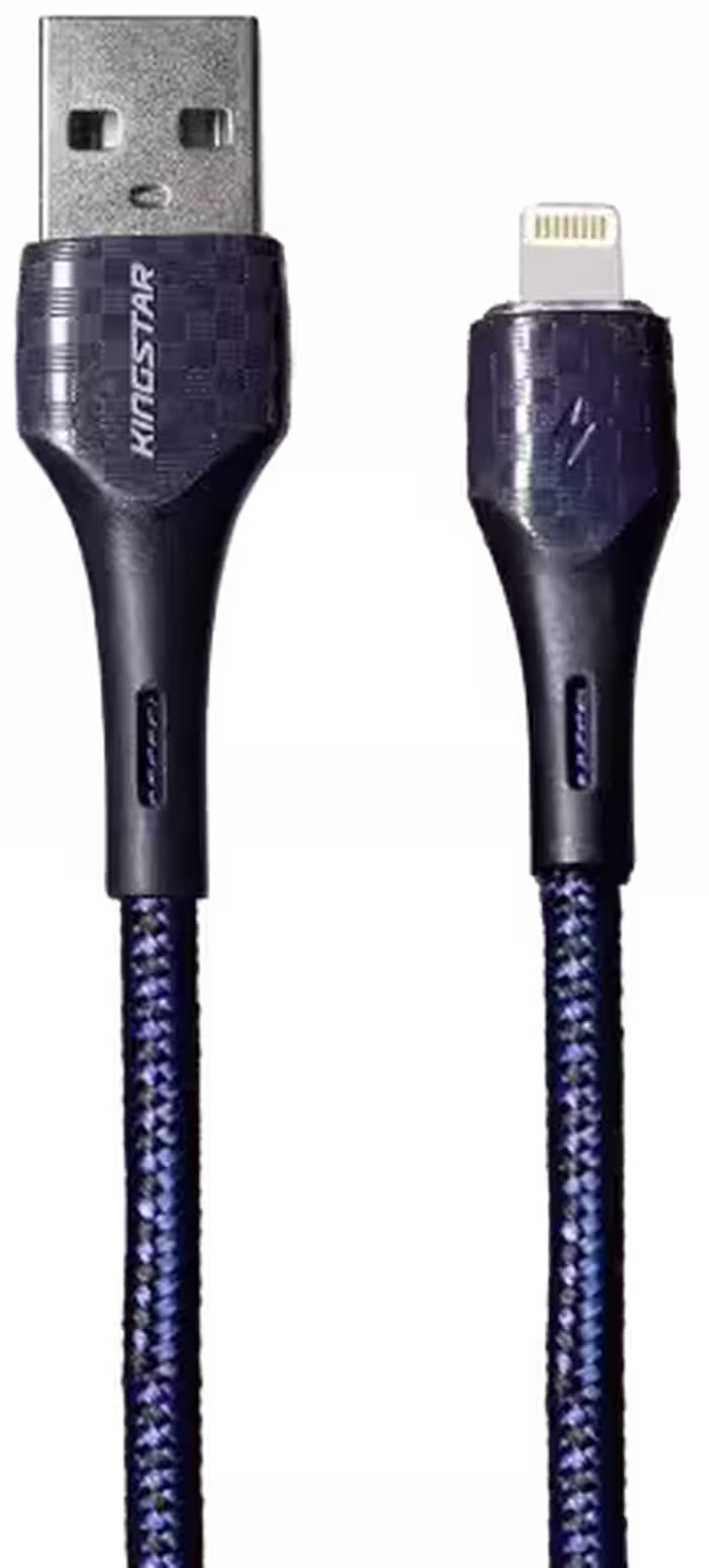 کابل شارژ 1 متری USB به Lightning کینگ استار مدل K02 i