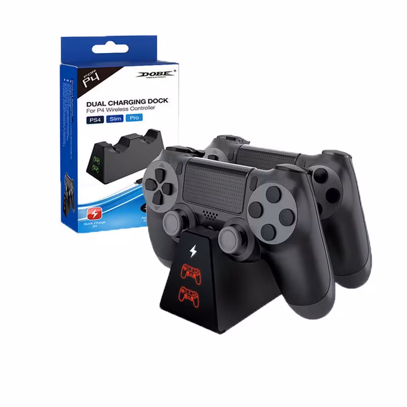 پایه شارژ پلی استیشن 4 دابی فست شارژ - شارژ از پورت پایین
