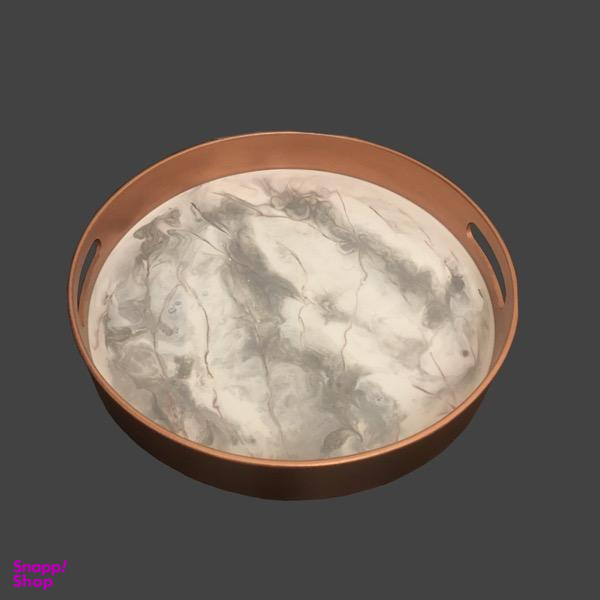 سینی چوبی مدل مرمر