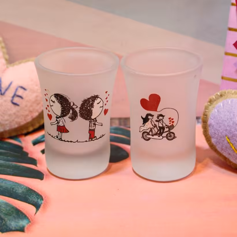 ماگ نوشیدنی خوری طرح عاشقانه