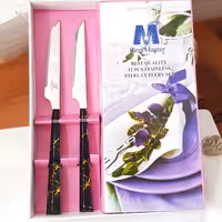 چاقو میوه خوری طرح سنگی